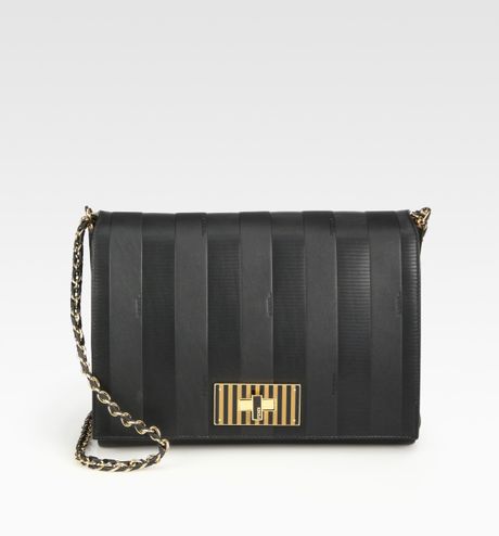 fendi pequin shoulder bag