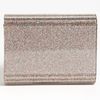Jimmy Choo Glitter Clutch in Silver (multi) - Lyst