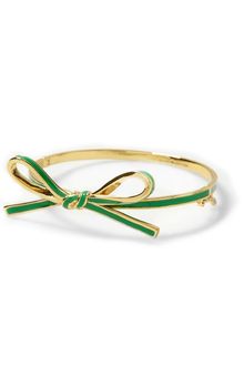 Kate Spade Skinny Mini Bow Bangle - Lyst