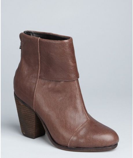 bone colored booties