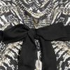 Roberto Cavalli Printed Silk Chiffon Top in Gray (white) - Lyst