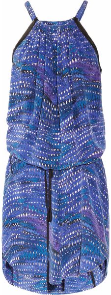 See By Chloé Las Vegas Printed Silk Dress - Lyst