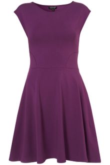 Topshop Cap Sleeve Flippy Tunic - Lyst