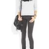 Zoe Karssen Bat Cottonblend Jersey Sweatshirt in Gray - Lyst
