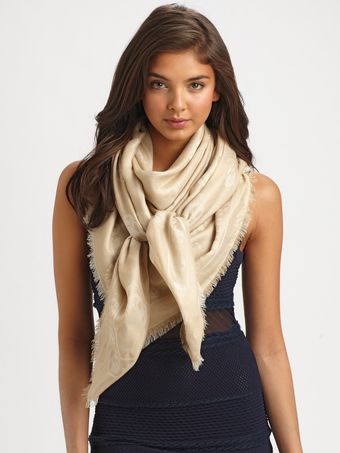 Alexander McQueen Skull Scarf - Lyst