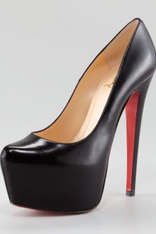 Christian Louboutin Daffodil Leather Platform Pump - Lyst