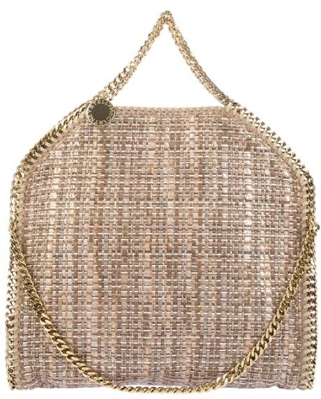 Stella Mccartney Falabella Tote in Brown - Lyst