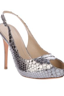 Alexander Mcqueen Archive Python Skin Pump - Lyst