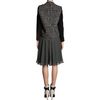 Balenciaga Cropped Tweed Jacket in Black - Lyst