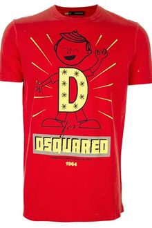 DSquared2 Printed Tshirt - Lyst