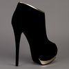 Giuseppe Zanotti Peep Toe Shoe Boot in Black - Lyst
