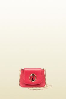 Gucci Gucci Chain Leather Shoulder Bag - Lyst