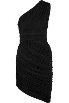 Halston Heritage One Shoulder Draped Jersey Dress - Lyst