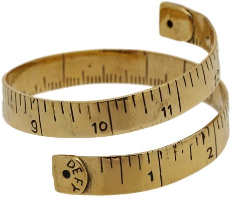 Modcloth Made To Measure Bracelet in Beige - Lyst