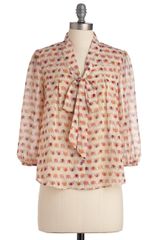 ModCloth Painted Pachyderms Top