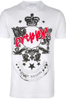Pierre Balmain Printed T-shirt - Lyst