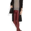 Temperley London Adamina Silktrimmed Wool Cardicoat in Black - Lyst