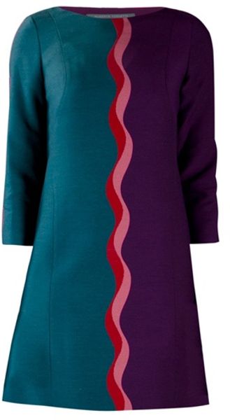 Alberta Ferretti Sequined Dress - Lyst
