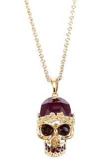 Alexander McQueen Skull Necklace - Lyst