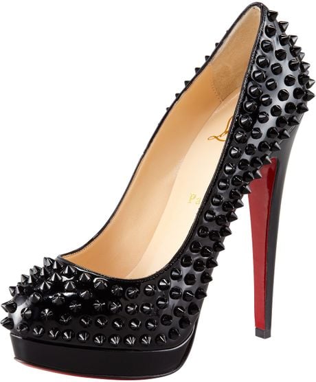 Christian Louboutin Alti Spike Pump in Black - Lyst