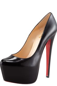 Christian Louboutin Daffodil Leather Platform Pump - Lyst