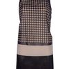 Dsquared2 Leather Blend Dress in Black - Lyst