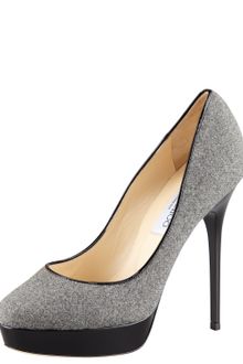 Jimmy Choo Cosmic Flannel Patent Pump - Lyst