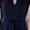 Lanvin VNeck Dress in Black - Lyst