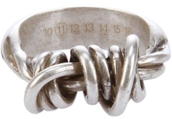 Maison Martin Margiela Knotted Ring - Lyst