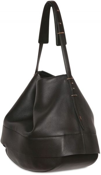 Maiyet Leather Large Hobo Shoulder Bag in Black | Lyst