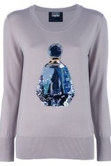 Markus Lupfer Perfume Sequin Sweater