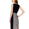 Michael Kors Tweed Panel Dress in Black - Lyst