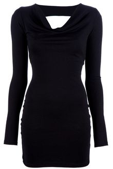 Pierre Balmain Cowl Neck Dress - Lyst