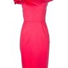Valentino Off The Shoulder Dress in Pink - Lyst