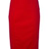 Valentino Pencil Skirt in Red - Lyst