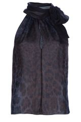 Yves Saint Laurent Halter Neck Blouse