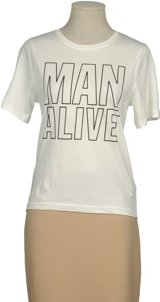 House Of Holland Short Sleeve Tshirt - Lyst