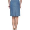 Stella Mccartney Denim Skirt in Blue - Lyst