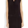 Alexander Wang Pleated Crepe Dress in Purple (merlot) - Lyst