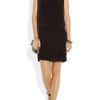 Alexander Wang Pleated Crepe Dress in Purple (merlot) - Lyst