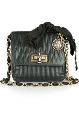 Lanvin Mini Pop Quilted Leather Shoulder Bag