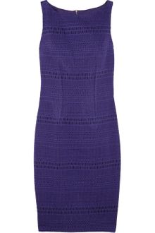 Lela Rose Patterned Woolblend Sheath Dress - Lyst