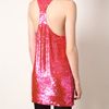 Ashish Sequined Tank Dress in Pink - Lyst