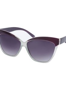 Asos Cat Eye Sunglasses with Contrast Highbrow - Lyst