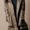Burberry Brit Fur Trim Parka in Gray (peat) - Lyst