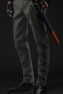 Burberry Prorsum Skinny Fit Microhoundstooth Trousers - Lyst