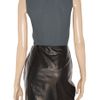 Calvin Klein Ribbedknit Tank in Gray - Lyst