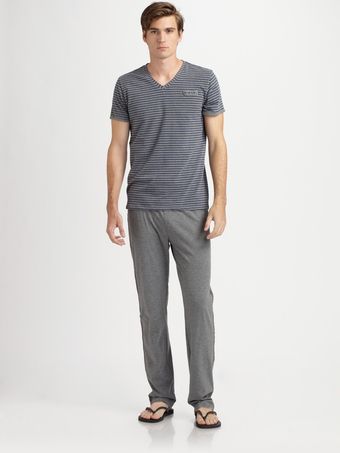 Diesel Cotton Lounge Pants - Lyst