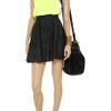 Felder Felder Alina Silk and Cottonblend Mini Skirt in Black - Lyst
