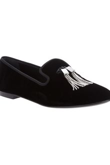 Giuseppe Zanotti Tasselled Slipper Shoe - Lyst